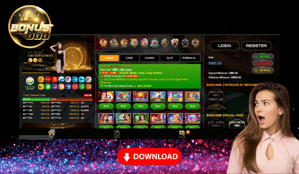 Use any bank or e-wallet on Bonus888! Download it today. Jom cuci!