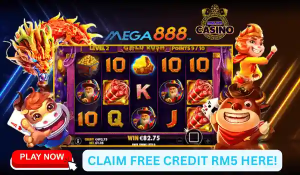 CLAIM FREE MEGA888 CREDITS HERE! Jom cuci bossku!